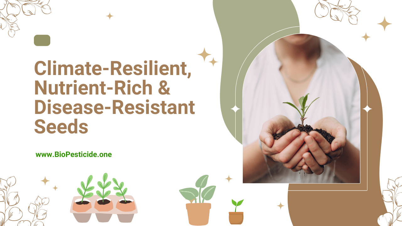 Climate‑Resilient, Nutrient‑Rich & Disease‑Resistant Seeds - Read news