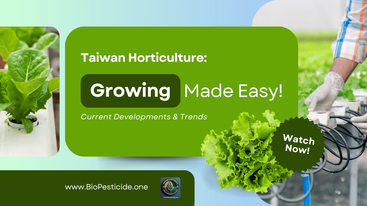 Taiwan Horticulture: Current Developments & Trends - Read news